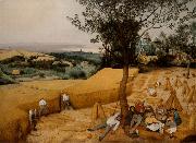 BRUEGEL, Pieter the Elder, The Corn Harvest (mk08)